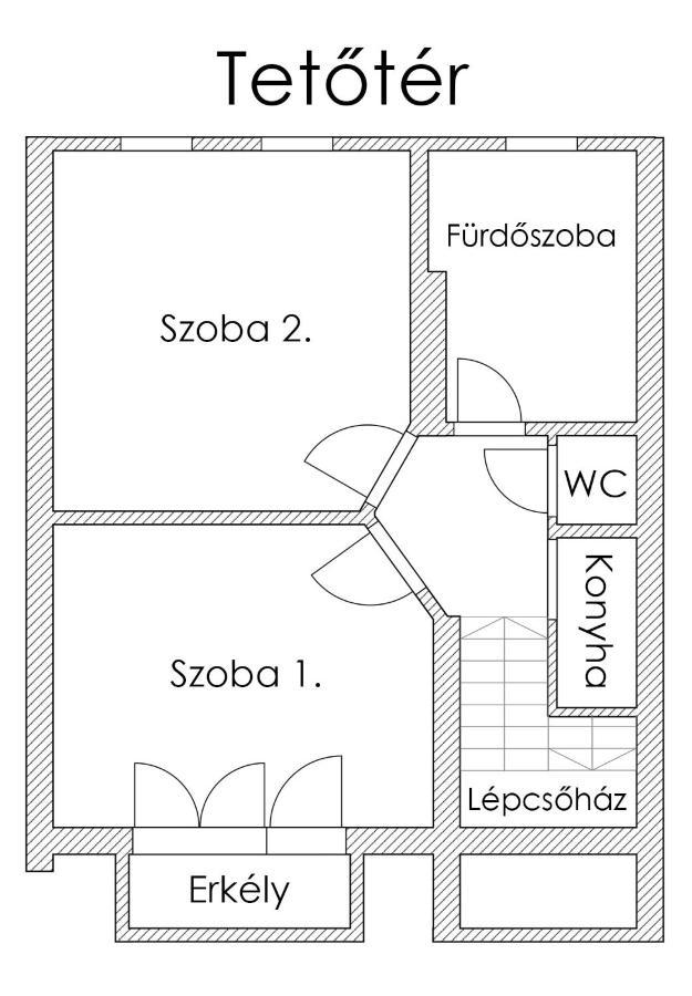 Summer House Apartman Debrecen Esterno foto